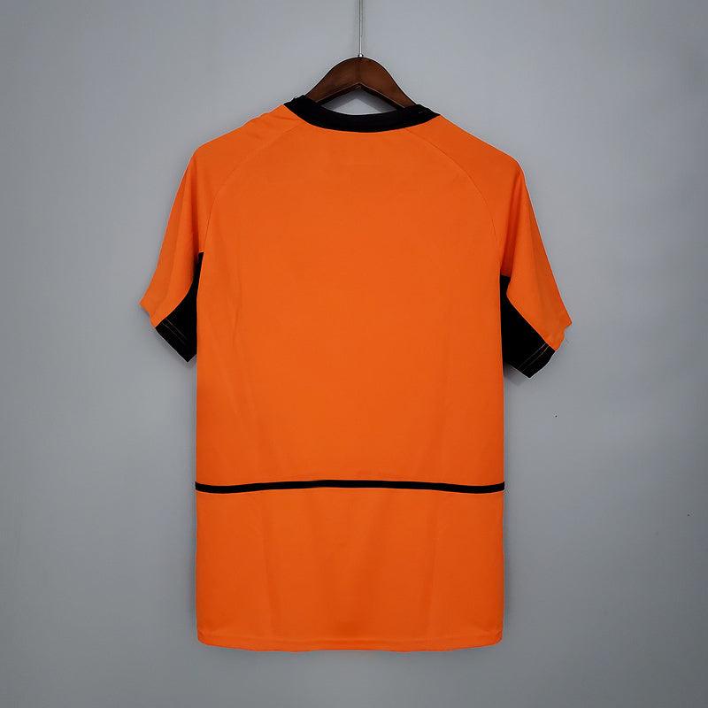 Camisa Holanda Retrô 2002 Laranja - Nike - Loja da Seven Oficial