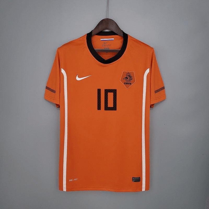 Camisa Holanda Retrô 2010 Laranja - Nike - Loja da Seven Oficial