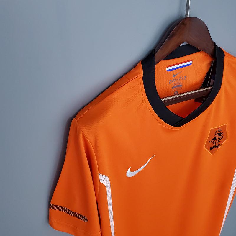 Camisa Holanda Retrô 2010 Laranja - Nike - Loja da Seven Oficial