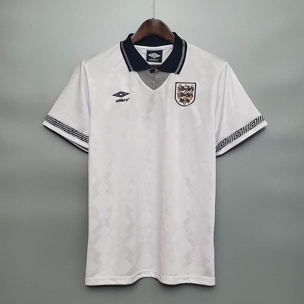 Camisa Inglaterra Retrô 1990 Branca - Umbro - Loja da Seven Oficial