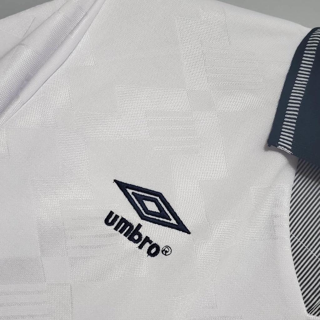 Camisa Inglaterra Retrô 1990 Branca - Umbro - Loja da Seven Oficial