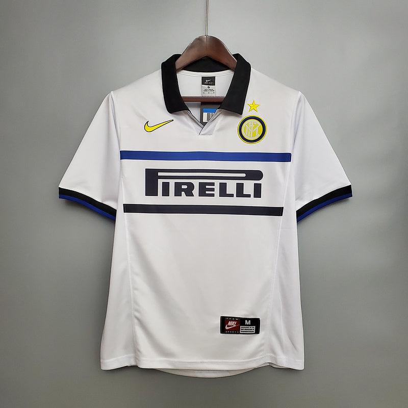 Camisa Inter de Milão Retrô 1998/1999 Branca - Nike - Loja da Seven Oficial