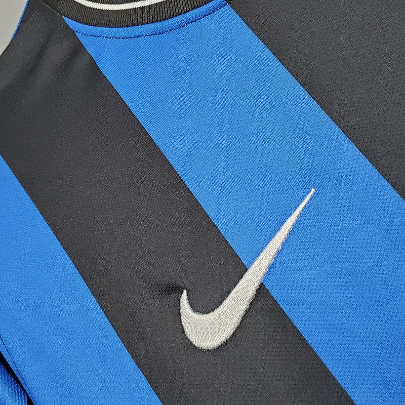 Camisa Inter de Milão Retrô 2010 Azul e Preta - Nike - Loja da Seven Oficial