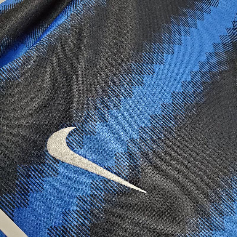 Camisa Inter de Milão Retrô 2010/2011 Azul e Preta - Nike - Loja da Seven Oficial