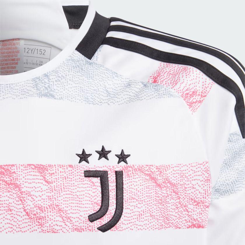 Camisa Juventus II 23/24 Adidas - Branca e Rosa - Loja da Seven Oficial