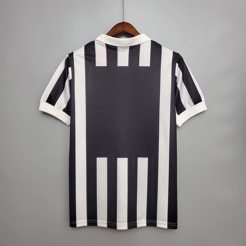 Camisa Juventus Retrô 1984/1985 Preta e Branca - Kappa - Loja da Seven Oficial