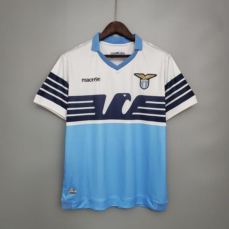 Camisa Lazio Retrô 2014 Azul e Branca - Macron - Loja da Seven Oficial