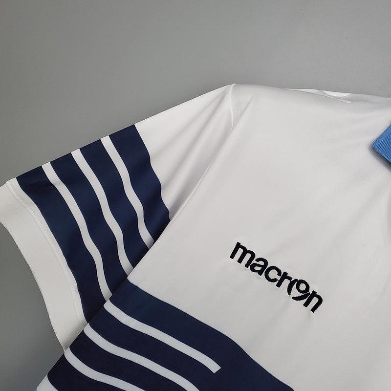 Camisa Lazio Retrô 2014 Azul e Branca - Macron - Loja da Seven Oficial