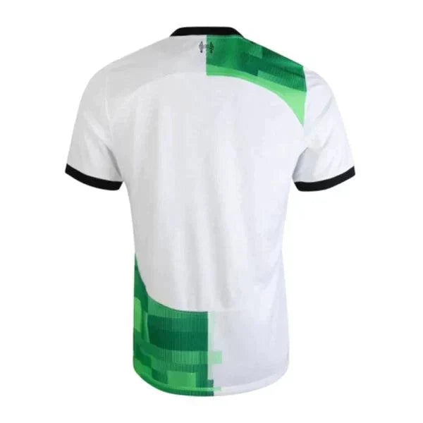 Camisa Liverpool Away 23/24 s/n° Torcedor Masculina - Branco e Verde - Loja da Seven Oficial