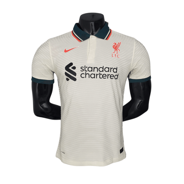 Camisa Liverpool II 2122 - Branca - Nike - Masculino Jogador - Loja da Seven Oficial