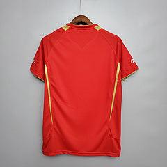 Camisa Liverpool Retrô 05/06 - Reebok - Vermelha - Loja da Seven Oficial