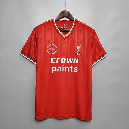 Camisa Liverpool Retrô 1985/1986 Vermelha - Loja da Seven Oficial