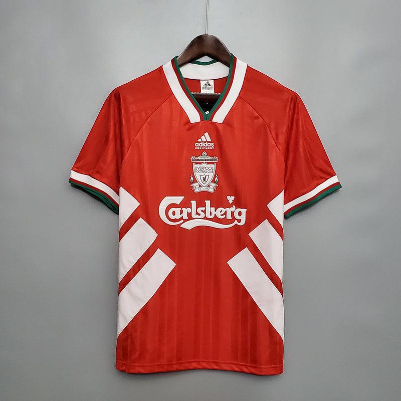 Camisa Liverpool Retrô 1993/1995 Vermelha - Adidas - Loja da Seven Oficial