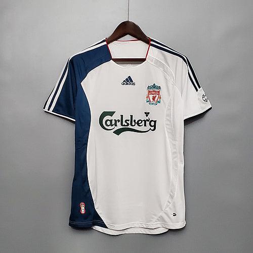 Camisa Liverpool Retrô 2006/2007 Branca - Adidas - Loja da Seven Oficial