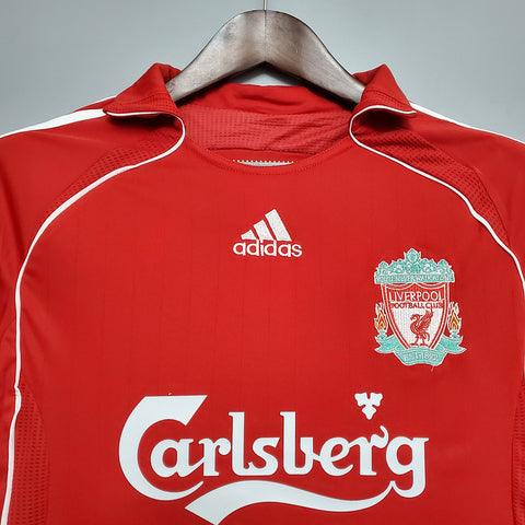 Camisa Liverpool Retrô 2006/2007 Vermelha - Adidas - Loja da Seven Oficial