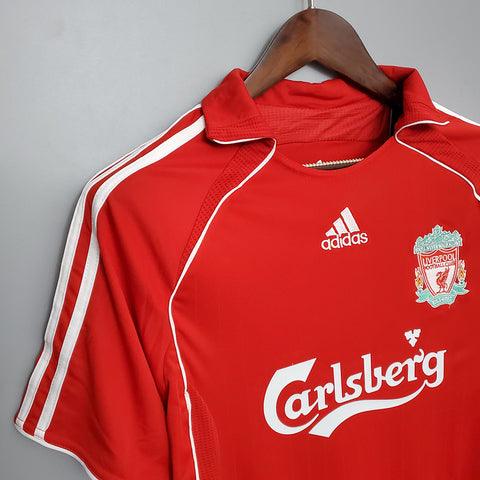 Camisa Liverpool Retrô 2006/2007 Vermelha - Adidas - Loja da Seven Oficial