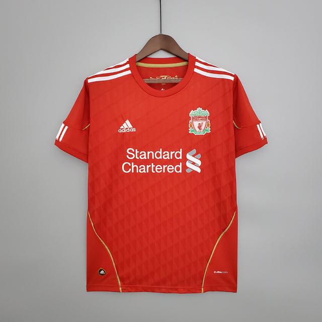 Camisa Liverpool Retrô 2010/2011 Vermelha - Adidas - Loja da Seven Oficial