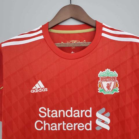 Camisa Liverpool Retrô 2010/2011 Vermelha - Adidas - Loja da Seven Oficial