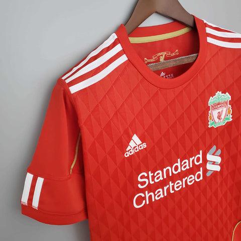 Camisa Liverpool Retrô 2010/2011 Vermelha - Adidas - Loja da Seven Oficial