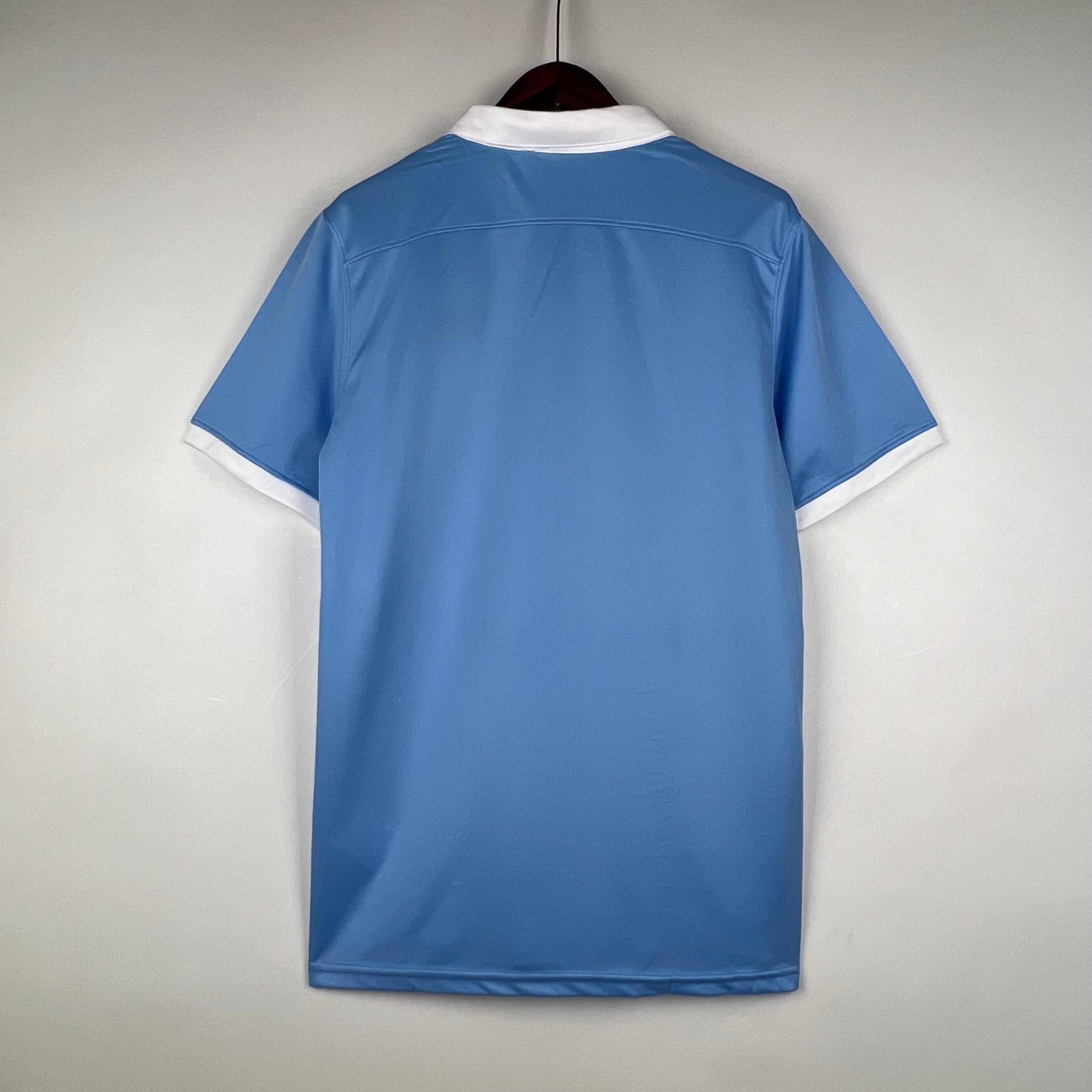 Camisa Manchester City I 15/16 Nike - Azul - Loja da Seven Oficial