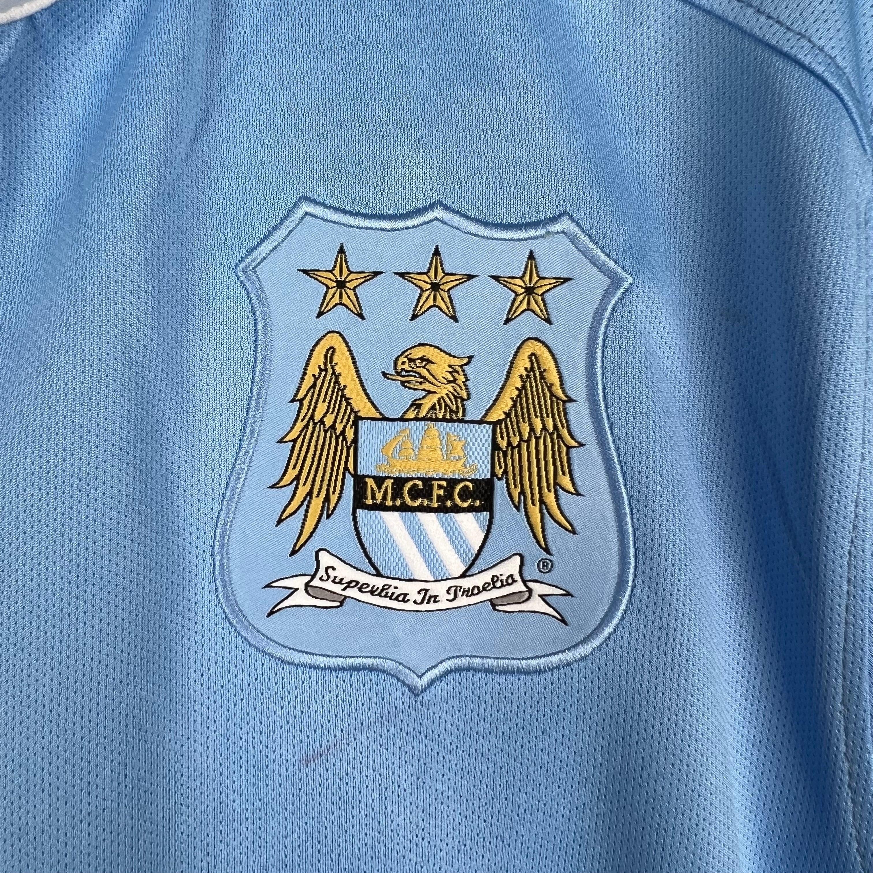 Camisa Manchester City I 15/16 Nike - Azul - Loja da Seven Oficial