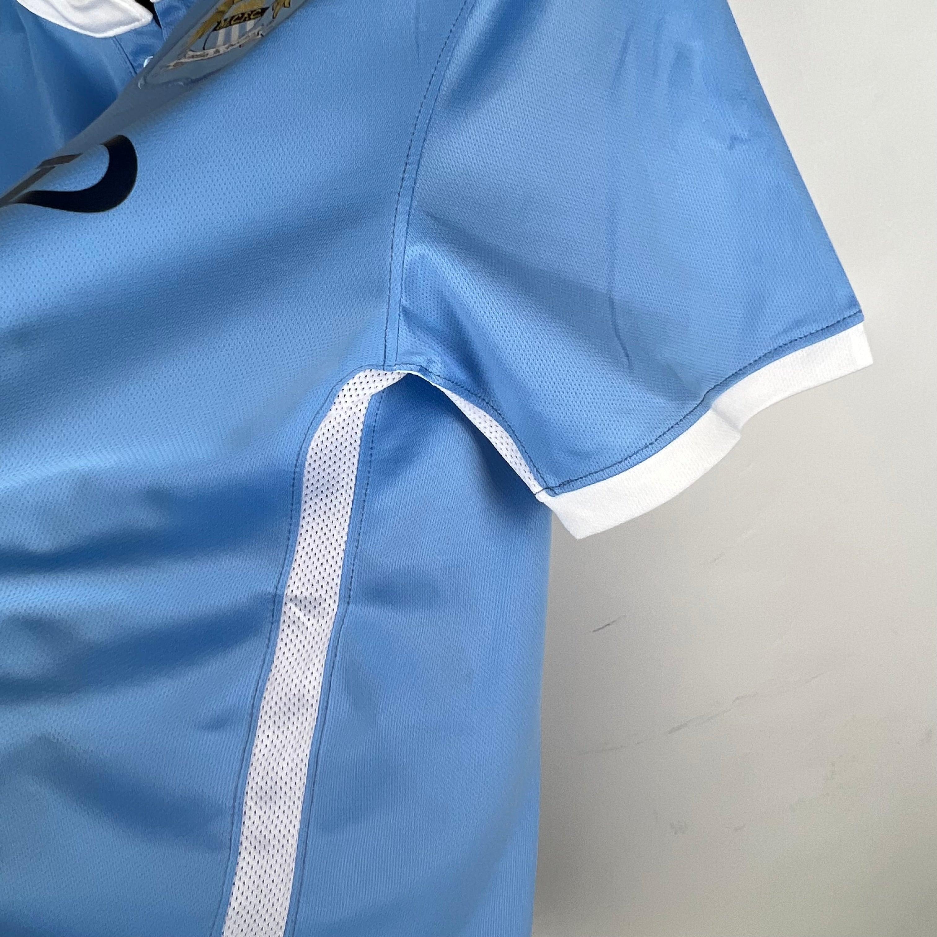 Camisa Manchester City I 15/16 Nike - Azul - Loja da Seven Oficial