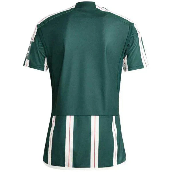 Camisa Manchester United Away 23/24 s/n° Torcedor Masculina - Branco e Verde - Loja da Seven Oficial