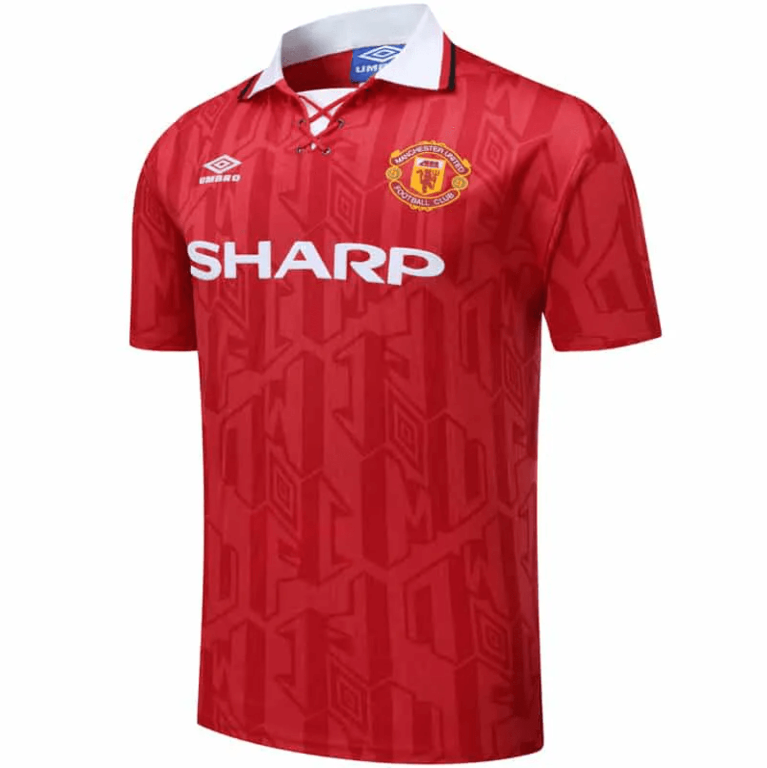 Camisa Manchester United I Retrô 1992/94 Umbro - Vermelho - Loja da Seven Oficial