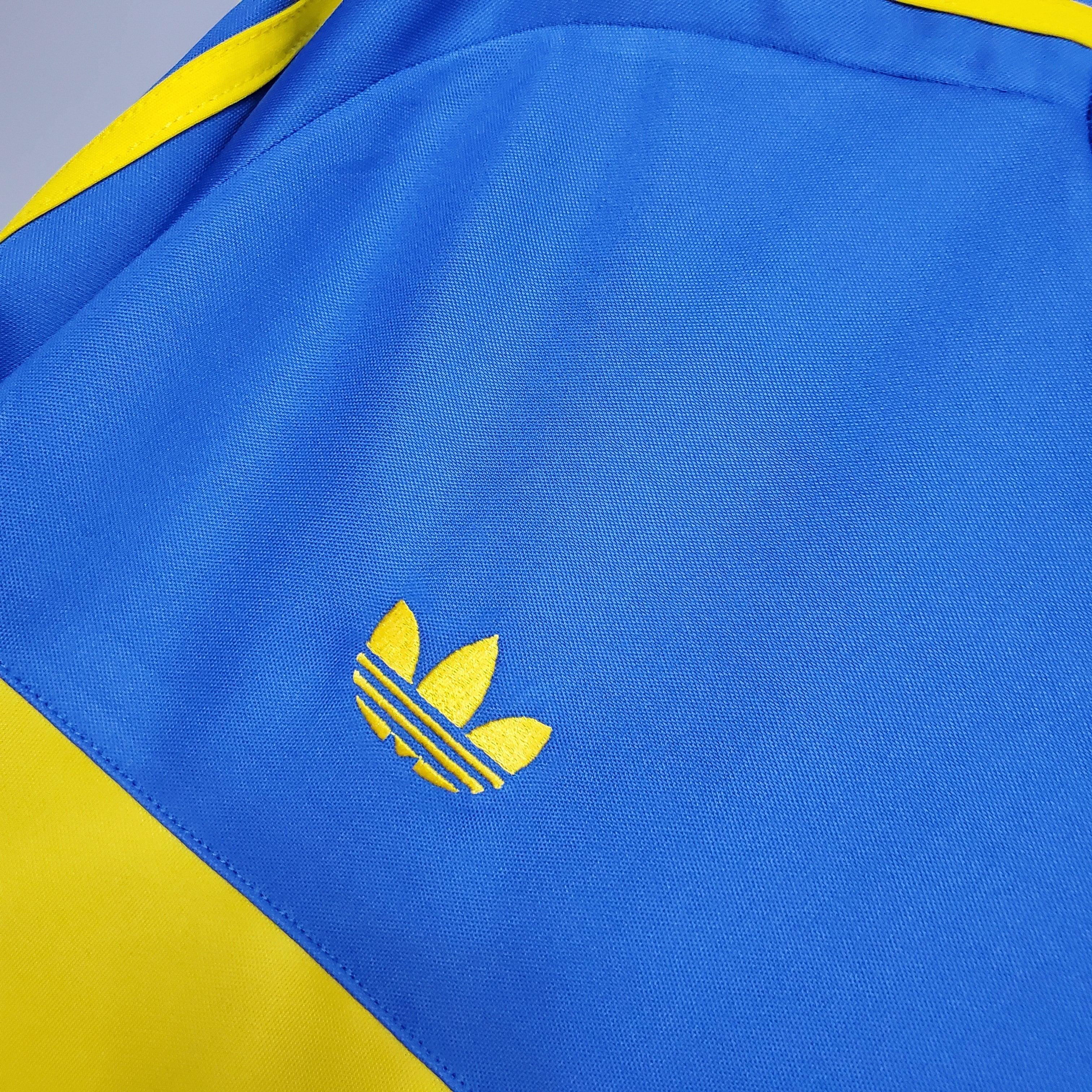 Camisa Manga Longa Boca Juniors 1981 Adidas - Azul - Loja da Seven Oficial