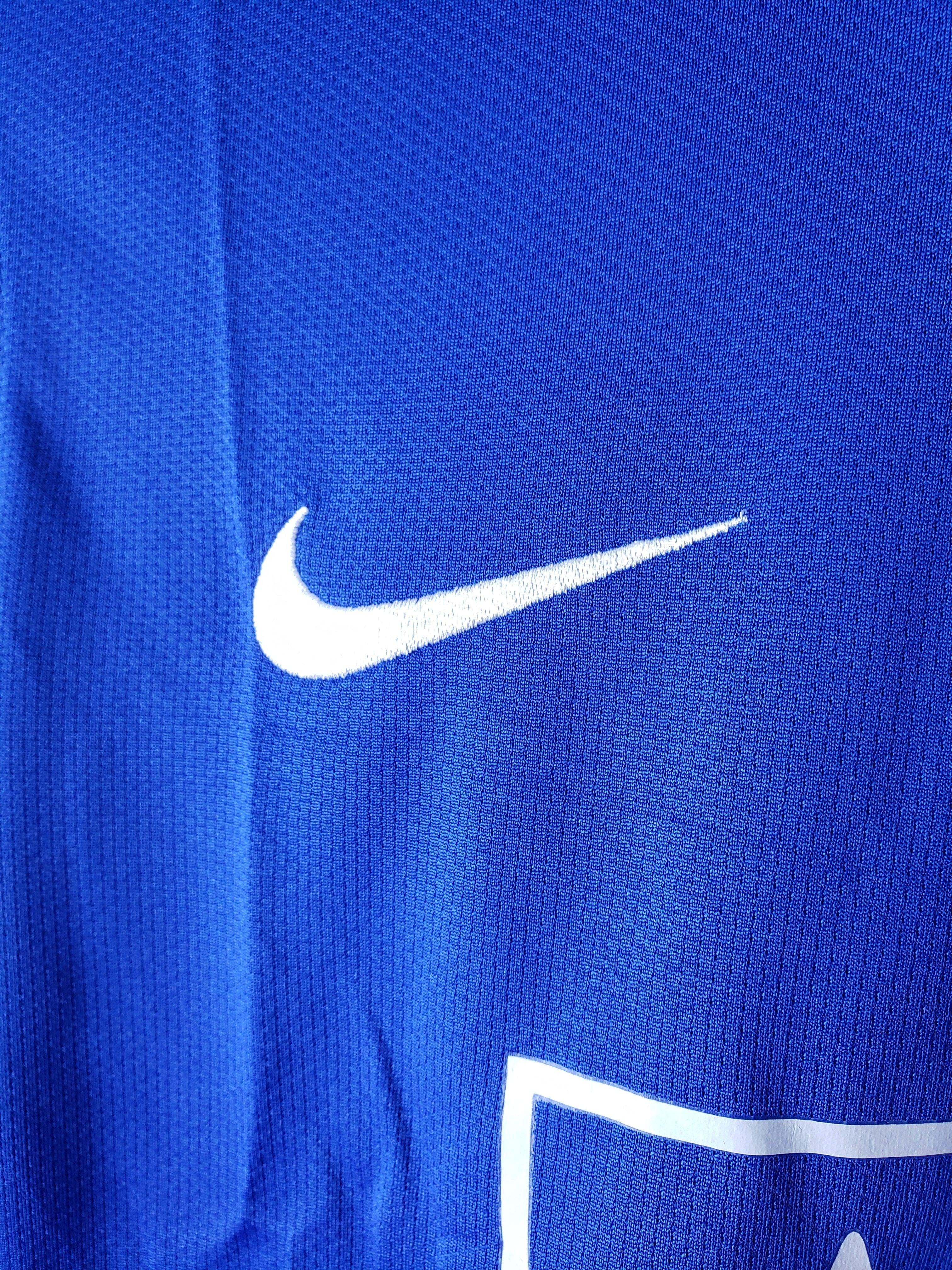 Camisa Manga Longa Manchester United 07/08 Nike - Azul - Loja da Seven Oficial