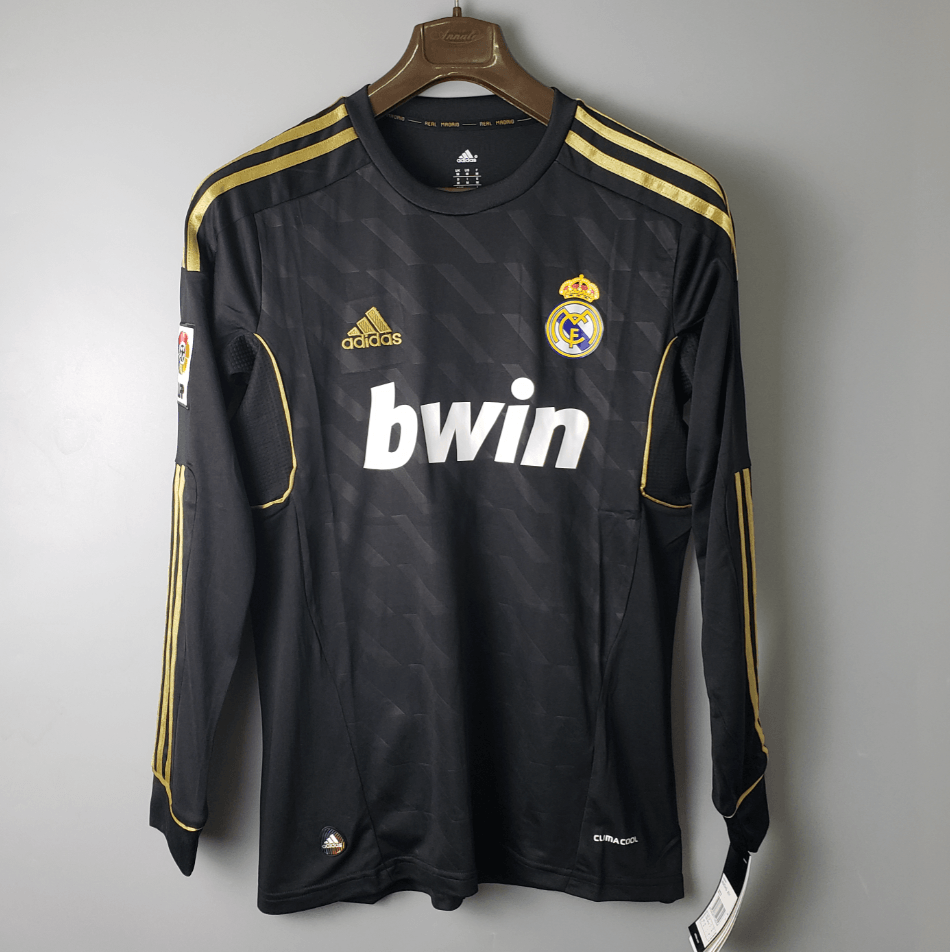 Camisa Manga Longa Real Madrid 2012 Adidas - Preto - Loja da Seven Oficial