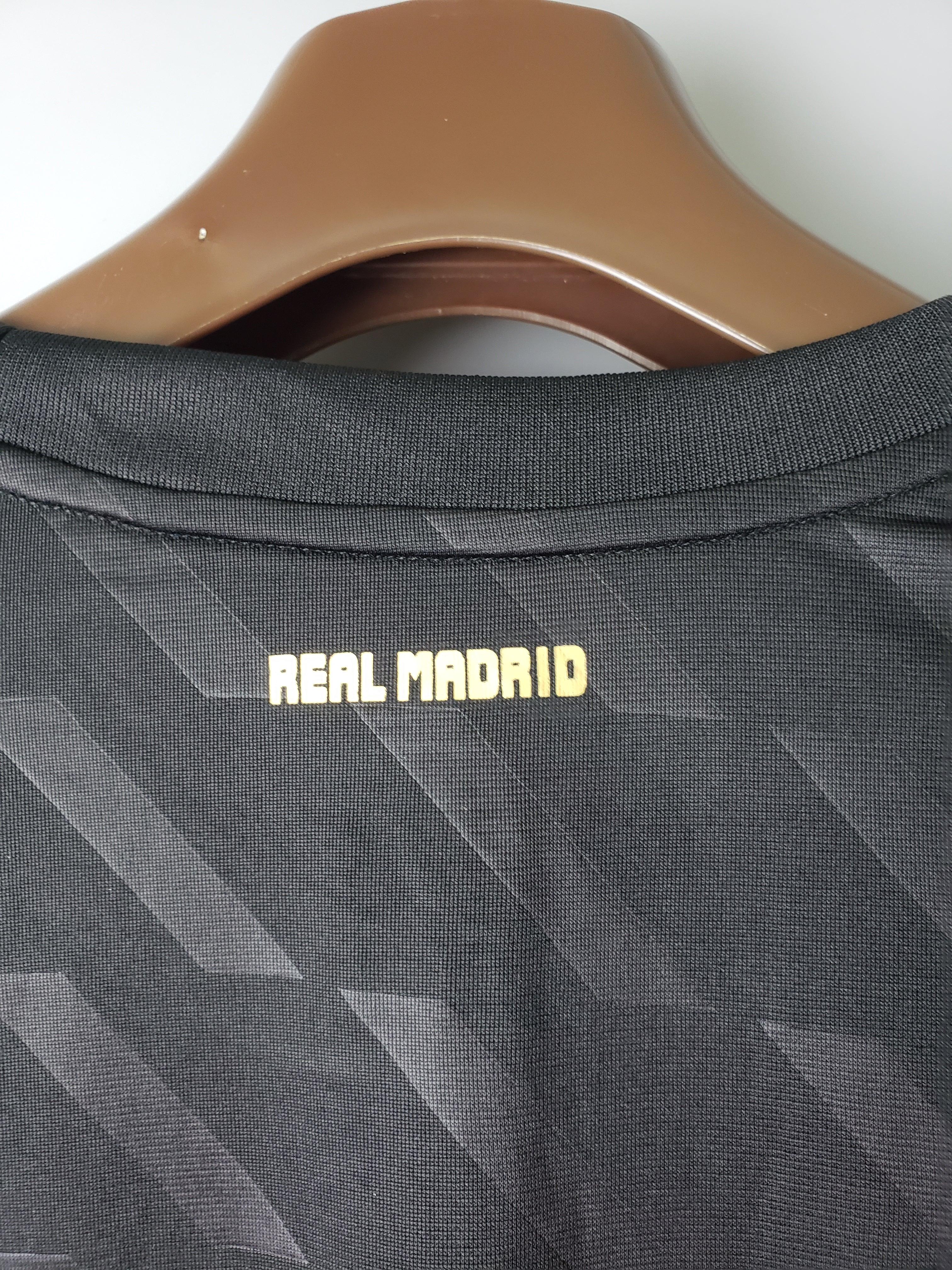 Camisa Manga Longa Real Madrid 2012 Adidas - Preto - Loja da Seven Oficial