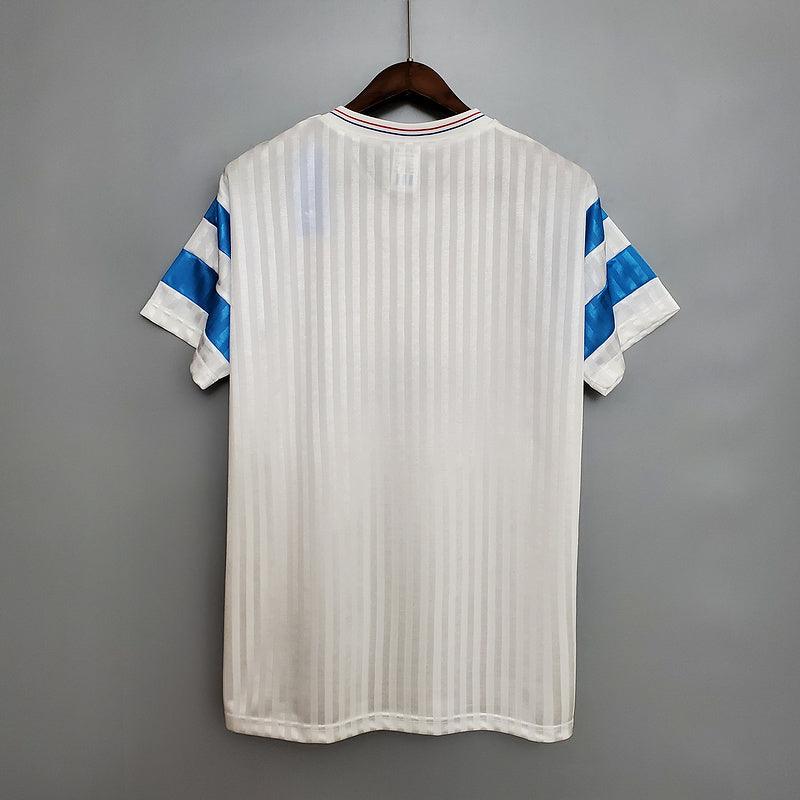 Camisa Marseille Retrô 1990 Branca - Adidas - Loja da Seven Oficial