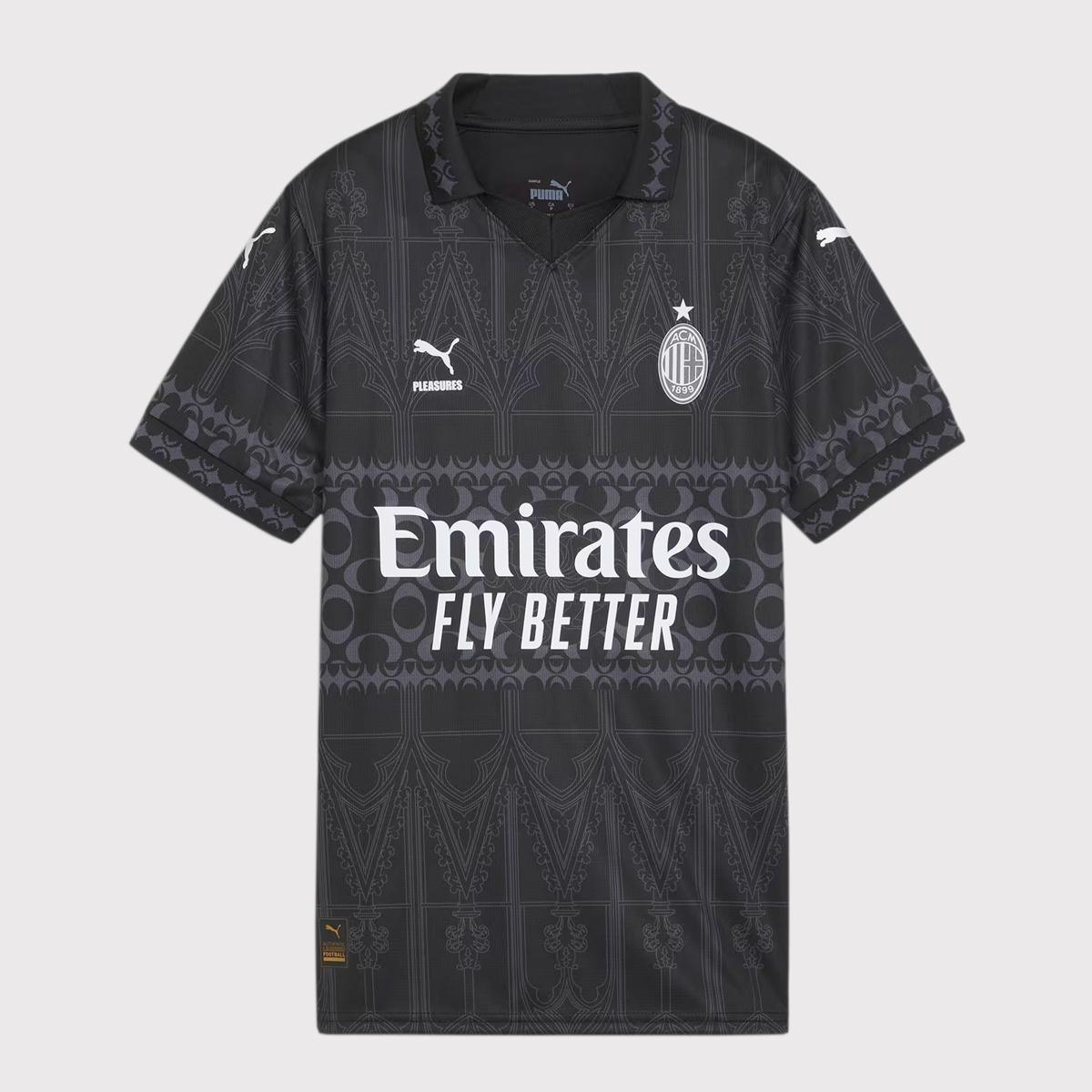 Camisa Milan 24/25 Puma x Pleasure - Loja da Seven Oficial