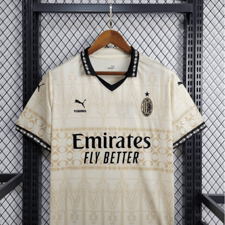 Camisa Milan 24/25 Puma x Pleasure - Loja da Seven Oficial