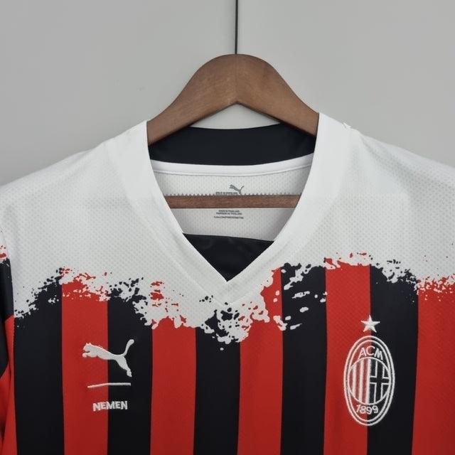 Camisa Milan IV 22/23 Puma x Nemen - Branco - Loja da Seven Oficial