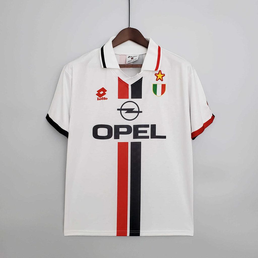 Camisa Milan Retrô 1995/1997 Branca - Lotto - Loja da Seven Oficial