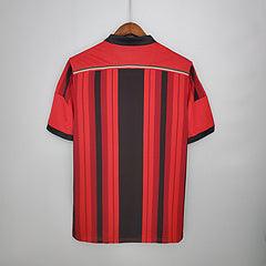 Camisa Milan Retrô 2014/2015 Vermelha e Preta - Adidas - Loja da Seven Oficial