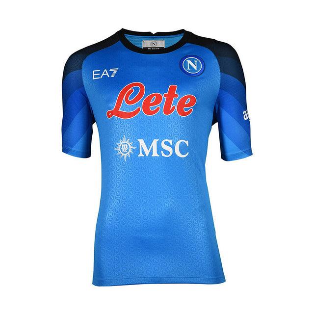 Camisa Napoli I 22/23 EA7 - Azul - Loja da Seven Oficial