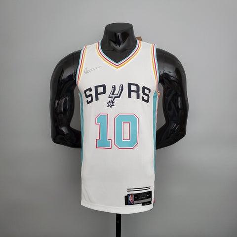 Camisa NBA Regata San Antonio Spurs Masculina - Branca - Loja da Seven Oficial