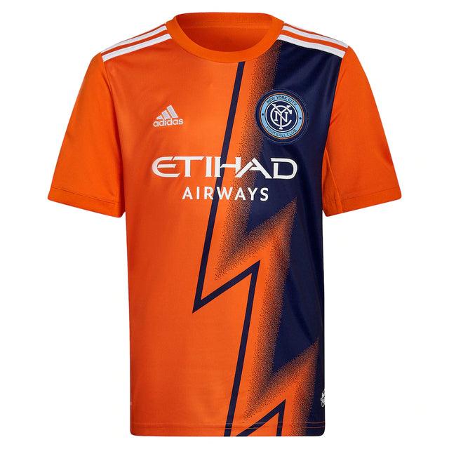 Camisa New York City II 22/23 Adidas - Laranja - Loja da Seven Oficial