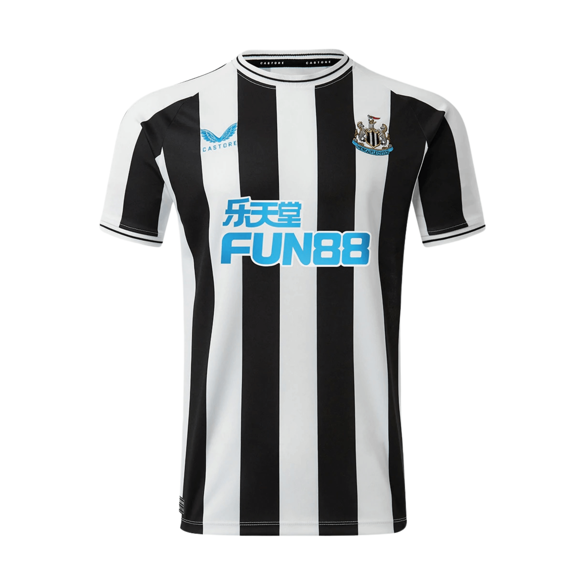 Camisa Newcastle United I 22/23 Castore - Preto e Branco - Loja da Seven Oficial