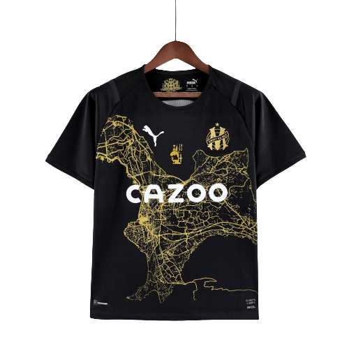 Camisa Olympique Lyon Comemorativa 22/23 Adidas - Preto - Loja da Seven Oficial