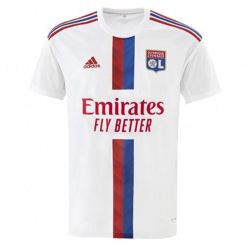 Camisa Olympique Lyon I 22/23 Adidas - Branco - Loja da Seven Oficial