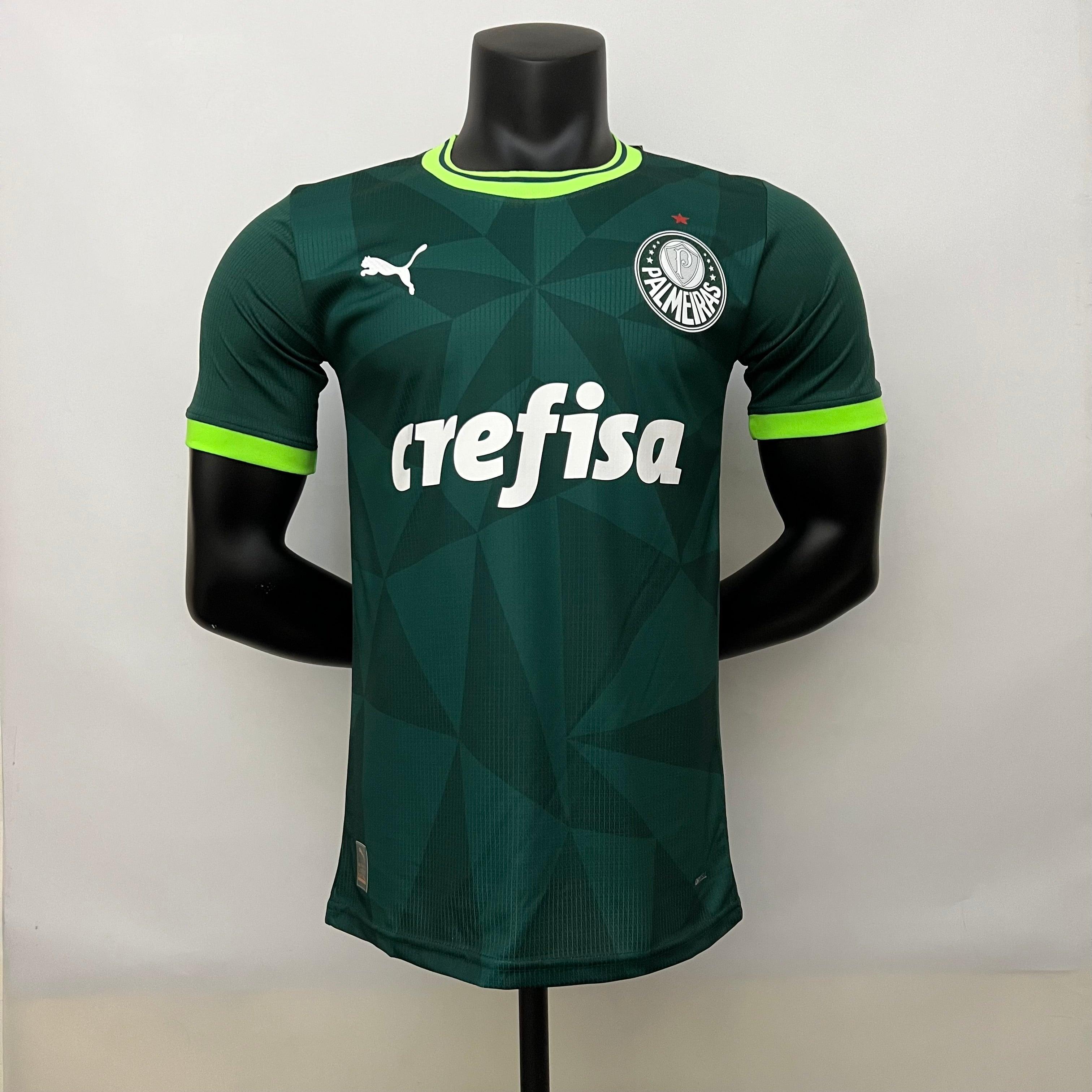 Camisa Palmeiras I 23/24 - Verde - Puma - Masculino Jogador - Loja da Seven Oficial