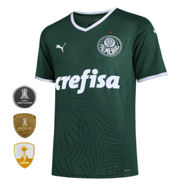 Camisa Palmeiras I [Patch Libertadores] 22/23 Puma - Verde - Loja da Seven Oficial