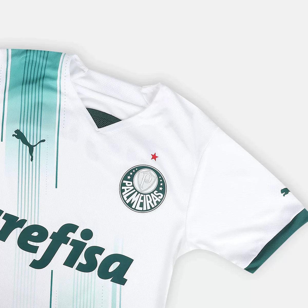 Camisa Palmeiras II 23/24 Puma - Branco - Loja da Seven Oficial