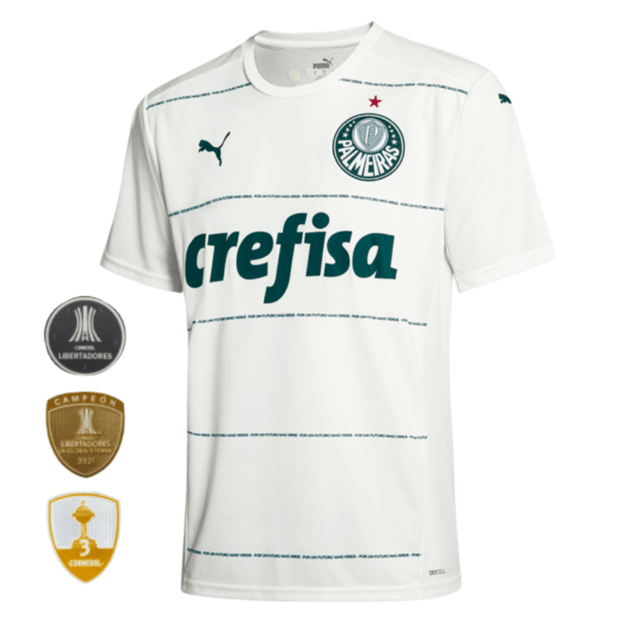 Camisa Palmeiras II [Patch Libertadores] 22/23 Puma - Branco - Loja da Seven Oficial