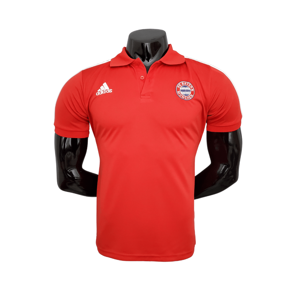 Camisa Polo Bayern de Munique Vermelha - Masculina - Loja da Seven Oficial