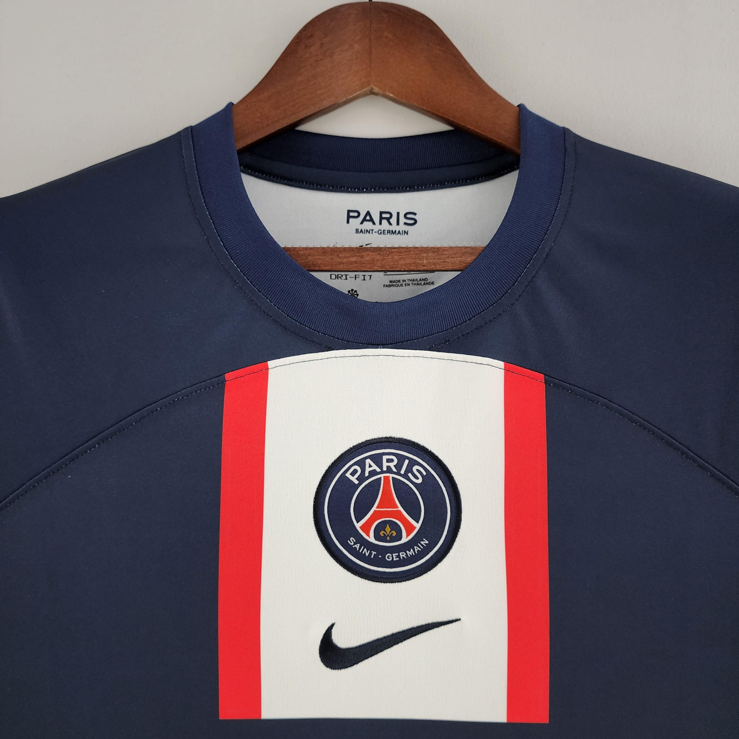 Camisa PSG I [Sem Patrocínio] 22/23 Nike - Azul - Loja da Seven Oficial